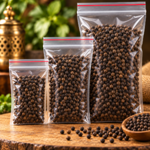 Rustic Black Peppercorn Pouches Black Pepper