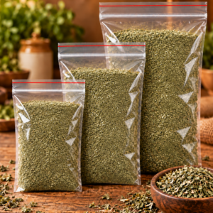 Rustic Kasuri Methi Bags and Bowl Kasuri Methi